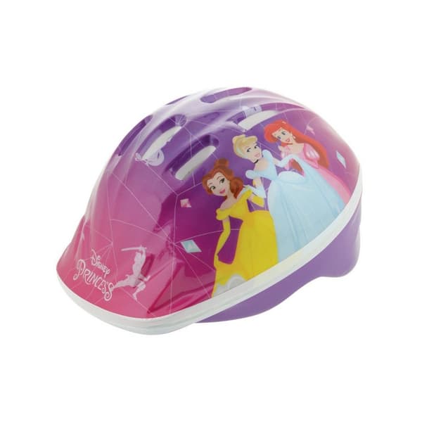 Disney Princess Childrens/Kids Bike Helmet Purple/Pink 48cm - 52cm