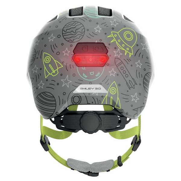Abus Urbaani Kypärä Smiley 3.0 Led Harmaa M