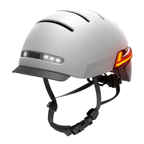 Livall Kaupunkikypärä Jarruvaroituksella Led Bh51m Neo Harmaa L