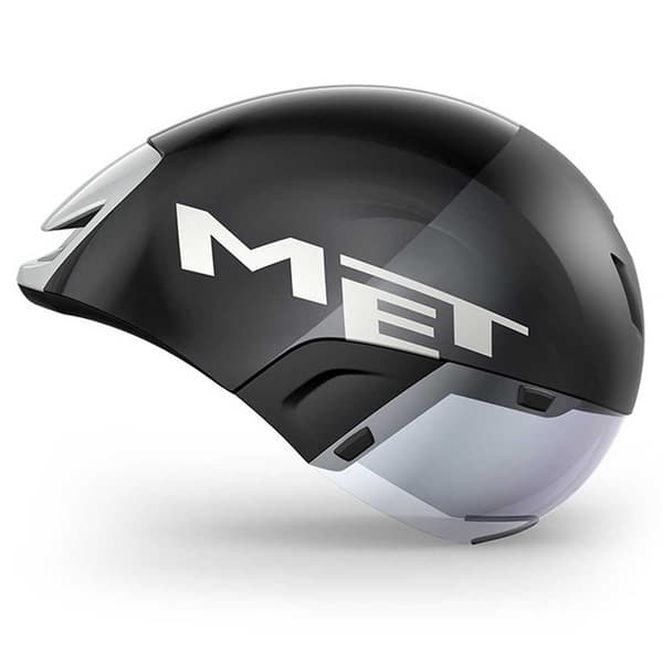 Met Time Trial Hjälm Codatronca Svart M