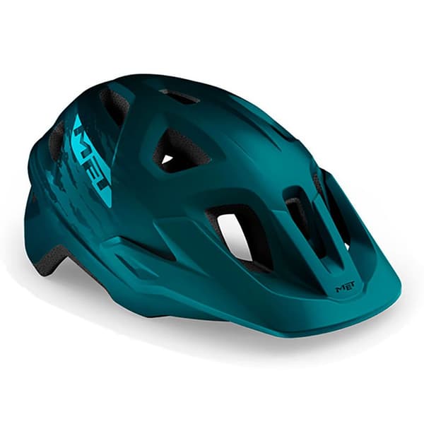 Met Mtb Hjälm Echo Mips Blå M-L