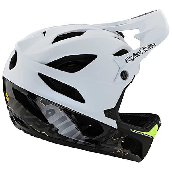 Troy Lee Designs Alamäkeen Kypärä Stage Valkoinen XL-2XL