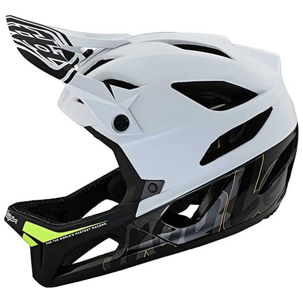 Troy Lee Designs Alamäkeen Kypärä Stage Valkoinen XL-2XL