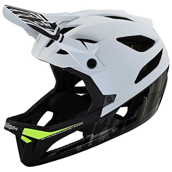 Troy Lee Designs Alamäkeen Kypärä Stage Valkoinen XL-2XL