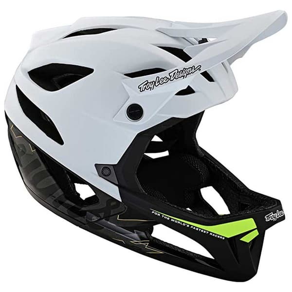 Troy Lee Designs Alamäkeen Kypärä Stage Valkoinen XL-2XL