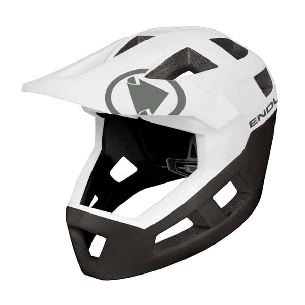 Endura Styrthjelm Ned Ad Bakke Singletrack Mips Hvid M-L