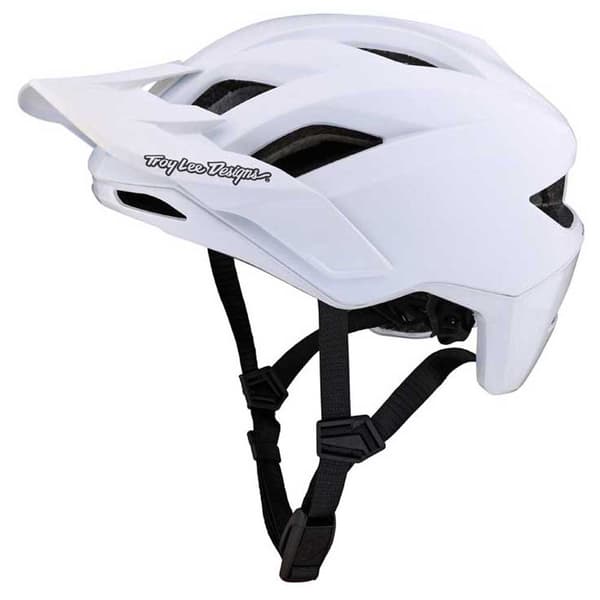 Troy Lee Designs Styrthjelm Ned Ad Bakke Flowline Se Mips Hvid XS-S