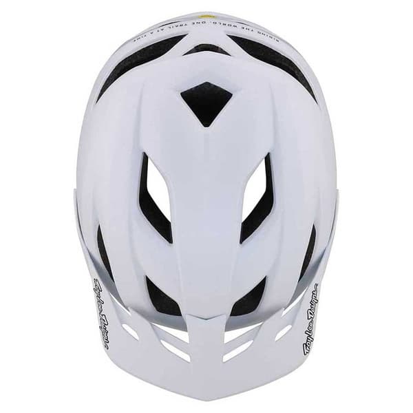 Troy Lee Designs Styrthjelm Ned Ad Bakke Flowline Mips Hvid XL-2XL