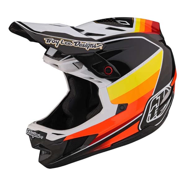 Troy Lee Designs Alamäkeen Kypärä D4 Carbon Mips Musta XL