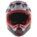 Miniatyrbillede 3 af 4: Alpinestars Bicycle Styrthjelm Ned Ad Bakke Missile Pro Rød,Hvid S