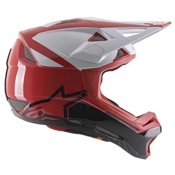 Alpinestars Bicycle Styrthjelm Ned Ad Bakke Missile Pro Rød,Hvid S