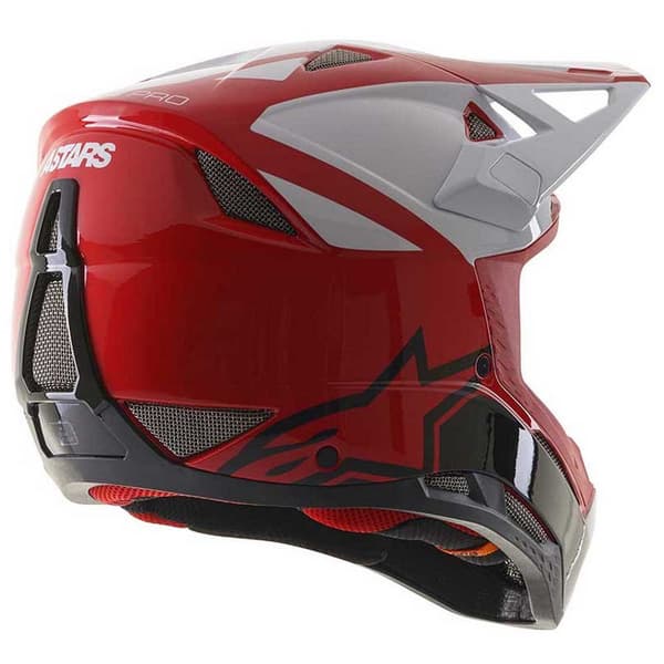 Alpinestars Bicycle Styrthjelm Ned Ad Bakke Missile Pro Rød,Hvid S