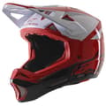 Miniatyrbillede 1 af 4: Alpinestars Bicycle Styrthjelm Ned Ad Bakke Missile Pro Rød,Hvid S