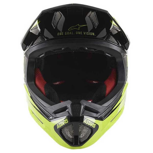 Alpinestars Bicycle Styrthjelm Ned Ad Bakke Missile Tech Grøn,Sort M