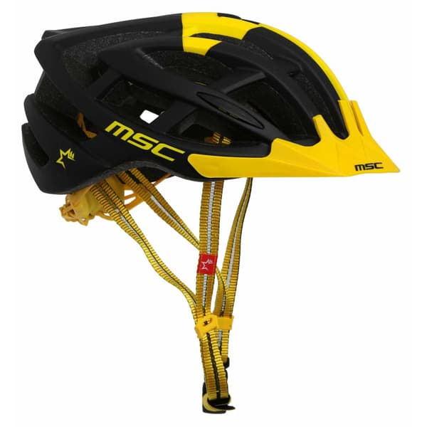 Msc Hjelm Mtb Gul,Sort M