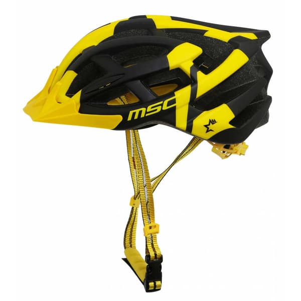 Msc Hjelm Mtb Gul,Sort M