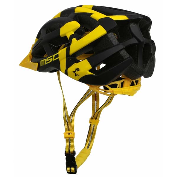 Msc Hjelm Mtb Gul,Sort M