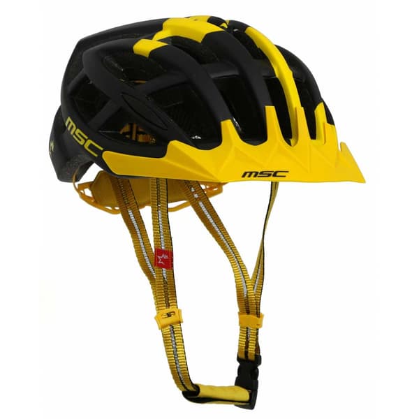 Msc Hjelm Mtb Gul,Sort M