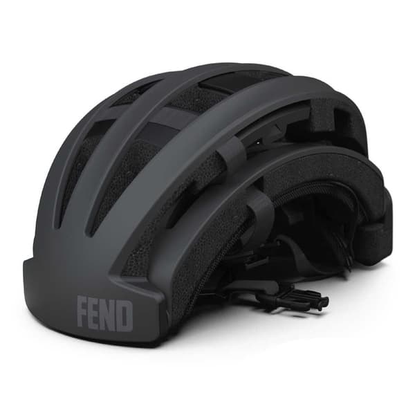 Fend Hjelm One Sort 54-56 cm