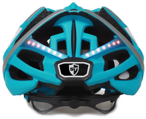 SAFE-TEC Chytrá Bluetooth helma/ Repro/ TYR 2 Turquoise L