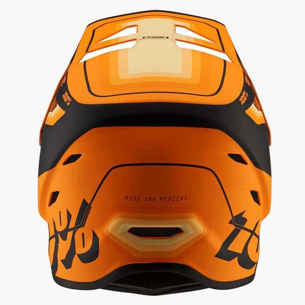 100percent Styrthjelm Ned Ad Bakke Status Orange XL