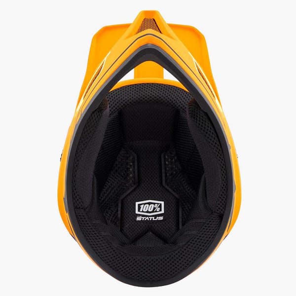 100percent Styrthjelm Ned Ad Bakke Status Orange XL