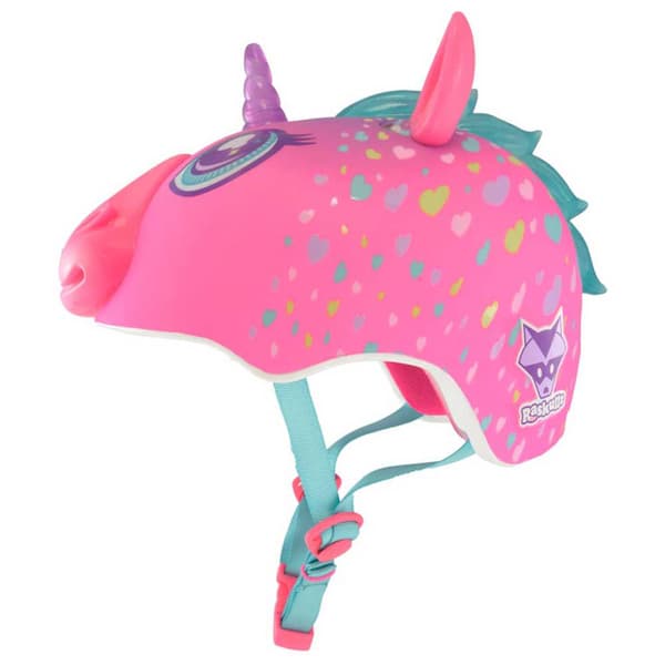 Raskullz Urban Hjelm Super Rainbow Led Rosa 50-54 cm