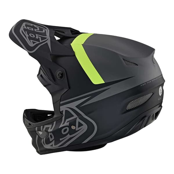 Troy Lee Designs Alamäkeen Kypärä D3 Fiberlite Musta L