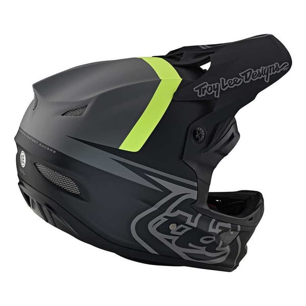 Troy Lee Designs Alamäkeen Kypärä D3 Fiberlite Musta L