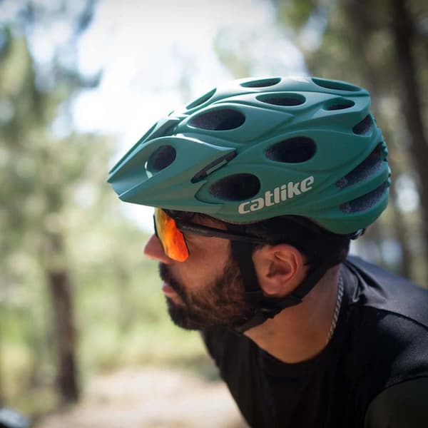 Catlike Mtb Kypärä Leaf Frosty Spruce Vihreä M