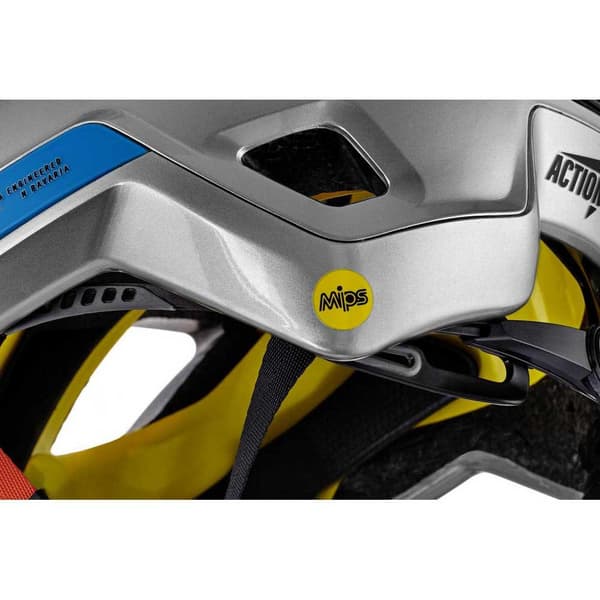 Cube Mtb Kypärä Strover X Actionteam Mips Sininen S