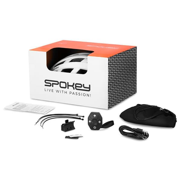 Spokey Junior Mtb Hjelm Pointer Pro Hvid 55-58 cm