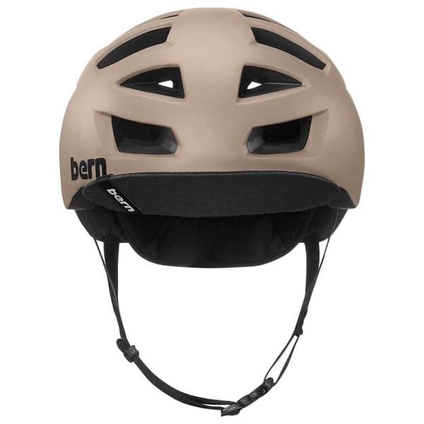 Bern Urban Hjelm Med Vippevisir Allston Beige M