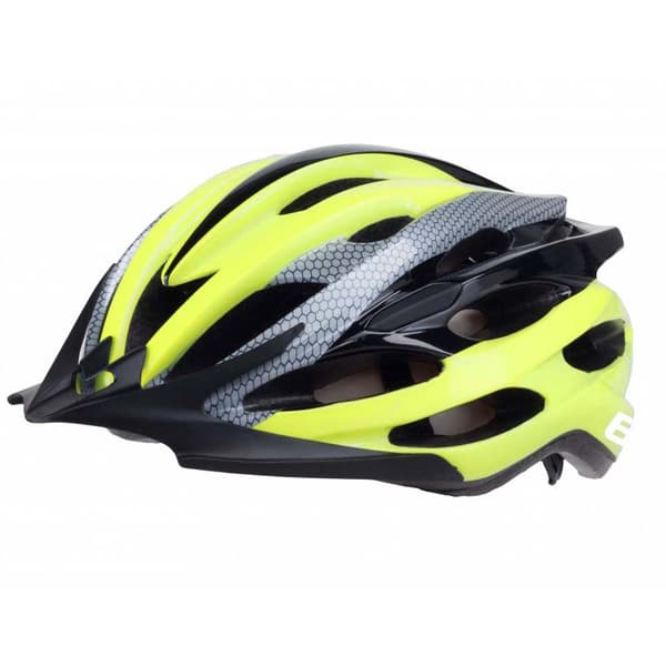 B-race Hjelm Mtb Gul,Sort L