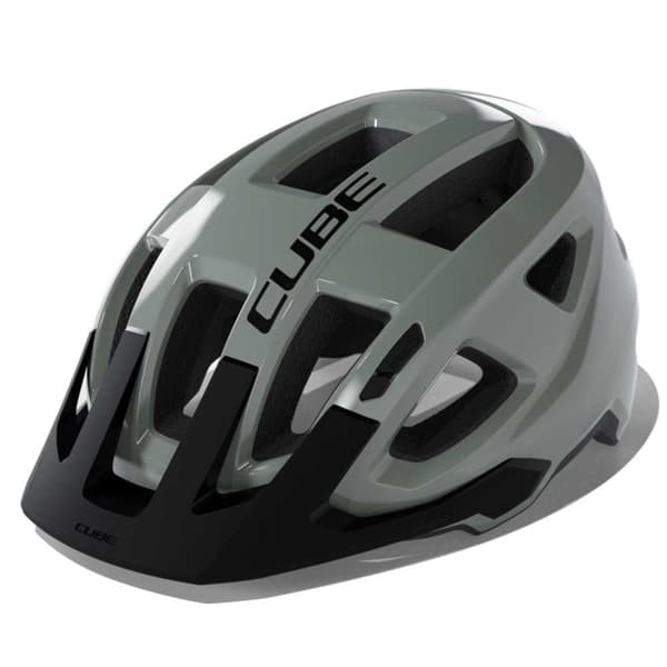 Cube Mtb Hjälm Fleet Svart,Grå L