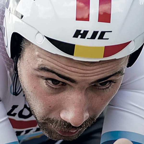 Hjc Time Trial-kypärä Adwatt Valkoinen M