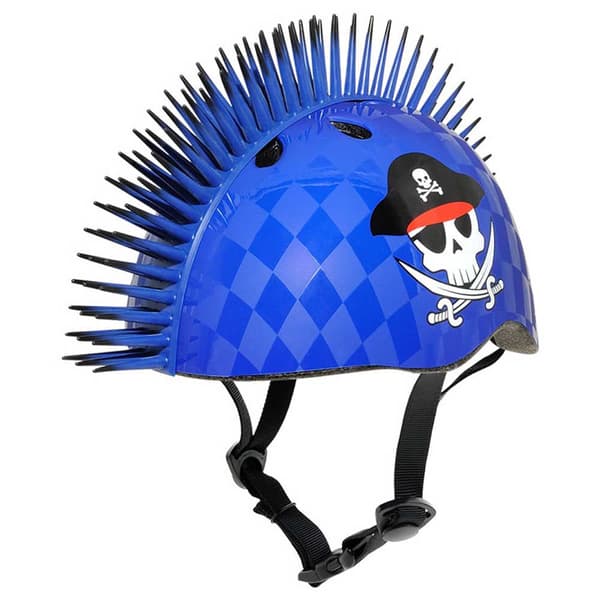 Raskullz Urban Hjelm Pirate Mohawk Blå 50-54 cm