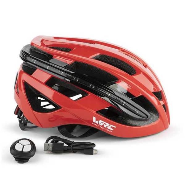 Conor Hjelm Med Lys Mod R6 Rød S-M