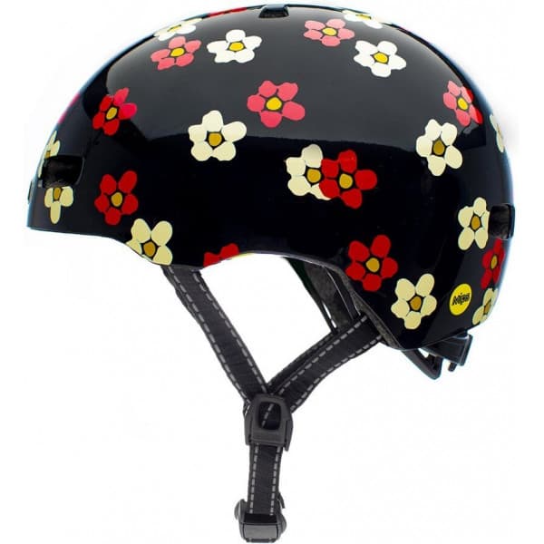 Nutcase Street Fun Flowers Mips -cykelhjälm, 56-60 cm