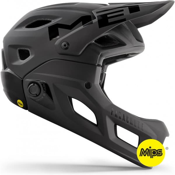 MET Parachute MCR MIPS -cykelhjälm, 56-58 cm, svart