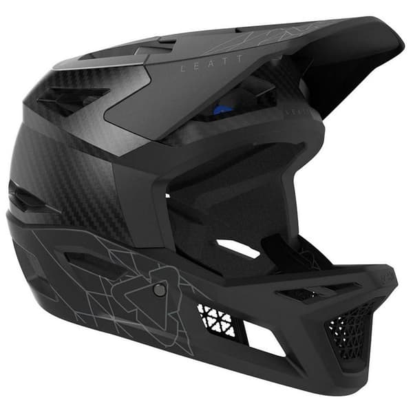 Leatt Mtb Hjelm Gravity 6.0 Carbon Sort S
