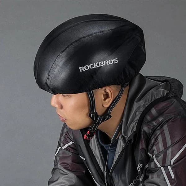 Rockbros regnskydd till hjälm 20001GN - Grön
