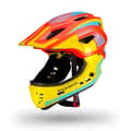 Miniatyrbild 1 av 5: Rockbros Cykelhjälm Med Detachable Visor M - Gul/Orange