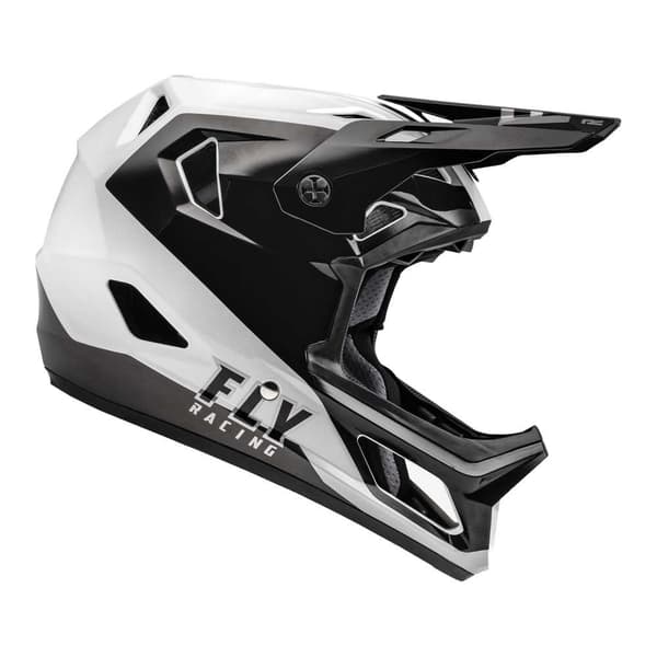 Fly Racing Rayce Downhillhjelm Hvid,Sort S