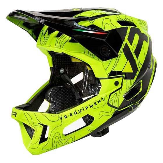 Vr Equipment Equhemb02528 Downhillhjelm Gul XL