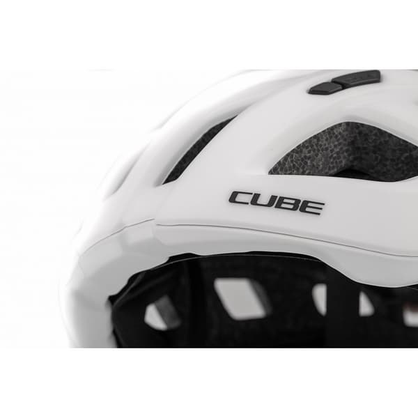 Cube Race Hjelm Hvid L