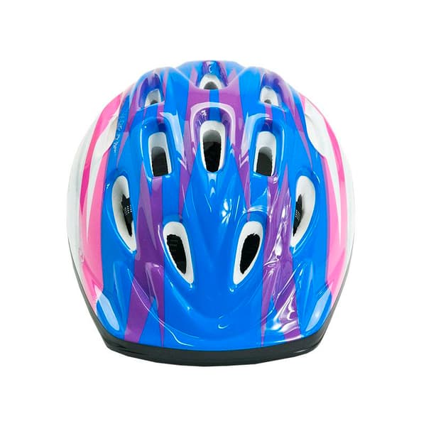 ALLRIGHT JUNIOR rS MV12 CYKELHJELM blå/pink