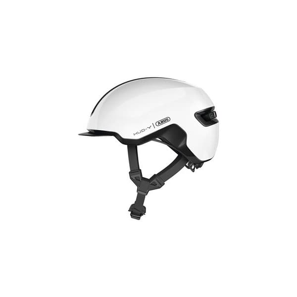 Cykelhjälm - ABUS - HUD-Y - EPS-skal - Uppladdningsbar LED-lampa - Justering Zoom Ace Urban