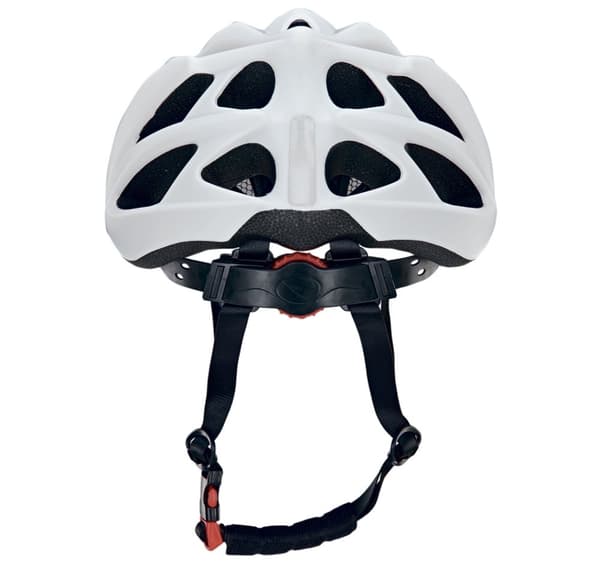 Sykkelhjelm 55-58cm hvit