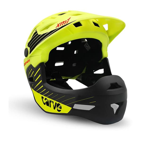 Mvtek Carve Downhillhjälm Gul L